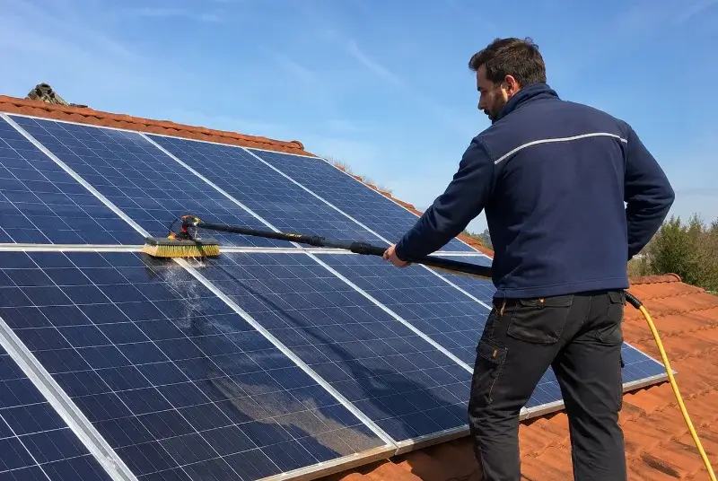 Nettoyage et entretien de panneaux solaires à Messimy-sur-Saône